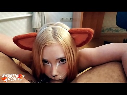 ❤️ Kitsune उसके मुंह में डिक और सह निगल ☑ गुदा वीडियो hi.sexera.ru पर